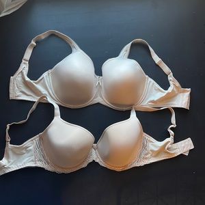 34G Wacoal Bras - Nude